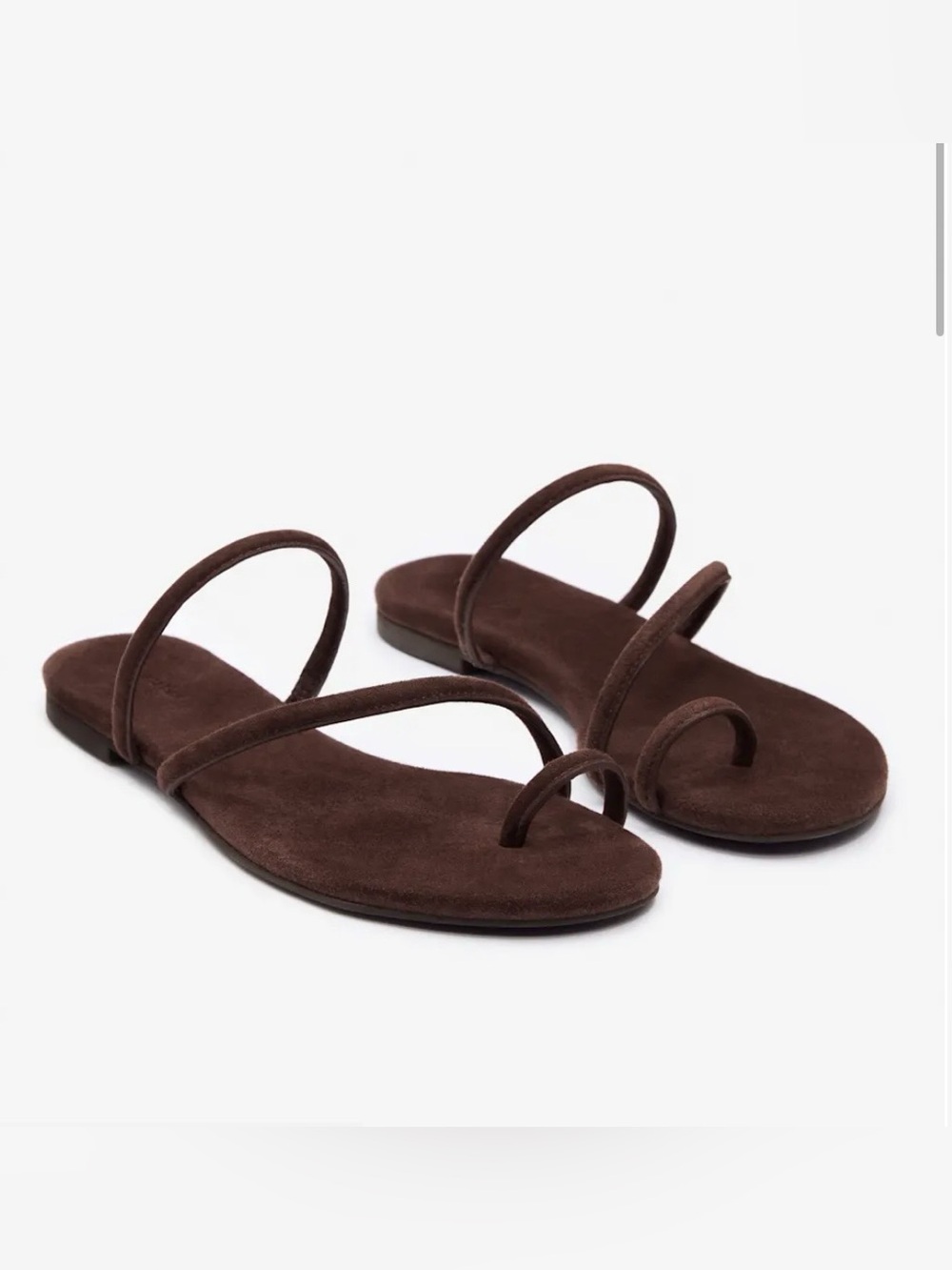 Reformation Ludo Toe Ring Strappy Flat Sandal